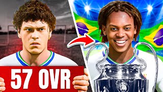 I Rebuild Using BRAZIL 🇧🇷 Youth Academy Only! 😍
