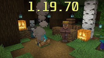 Everything new in Minecraft Bedrock 1.19.70