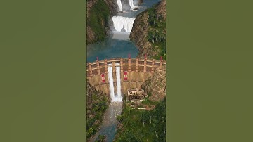 Process of building a dam in ANNO : ANNO 1800 [4k] #shorts