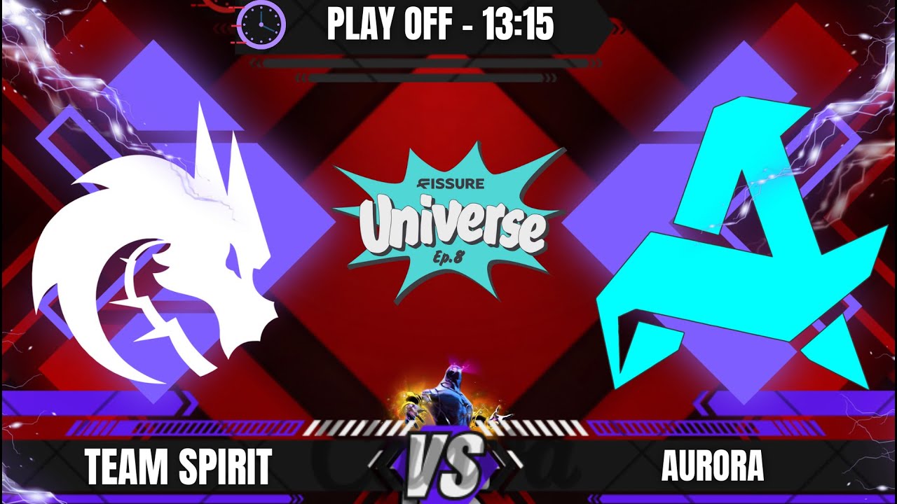[PT-BR] FISSURE Universe Ep.8 | TEAM SPIRIT X AURORA - PLAYOFF - @VINI