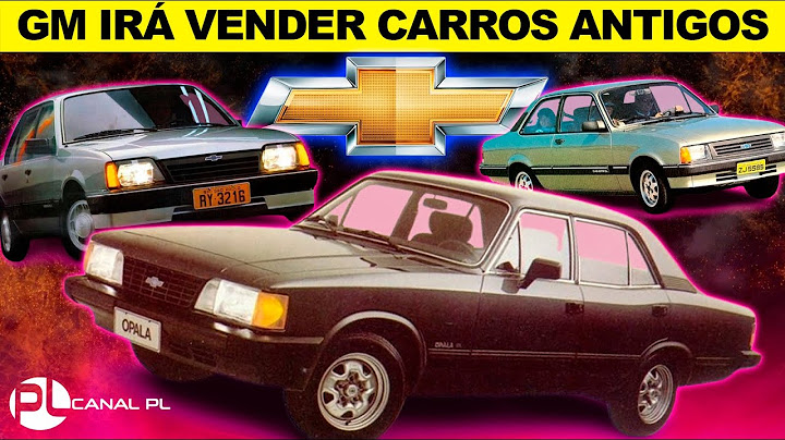 CHEVROLET VOLTARÁ A VENDER OPALA, MONZA E CHEVETTE NO BRASIL!