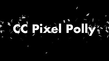 CC Pixel Polly｜Adobe After Effects