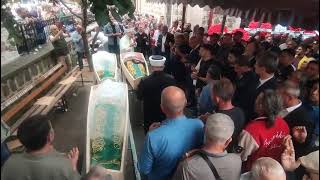 Giresun’u Yasa Boğan Anne Ve Iki Kızı Son Yolculuğuna Uğurlandı