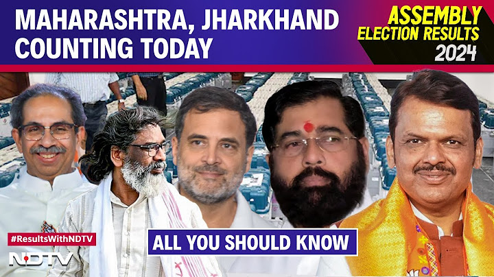 Maharashtra Assembly Elections | Maharashtra, Jharkhand Counting Today | Election Results | Congress