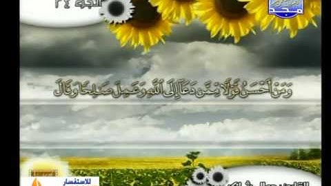 القارئ جمال شاكر تلاوات من سورة فصلت