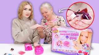 Adults Review Kids &quot;Luxury&quot; Nail Design Kit.. for science