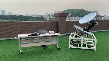 KINGSAT Maritime VSAT dynamic test！Cost-effective and Stable tracking traget satellite performance!!