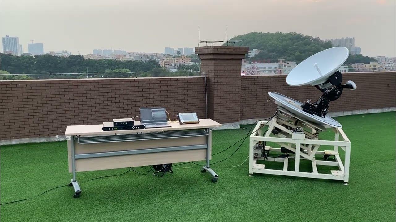 KINGSAT Maritime VSAT dynamic test！Costeffective and Stable tracking traget satellite