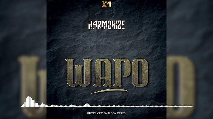 Harmonize - Wapo (Official Audio)