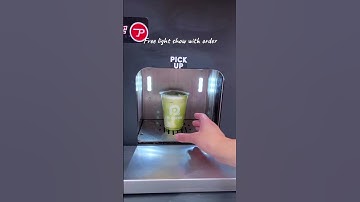 Take a look inside a coffee robo café! #shorts #toronto #technology