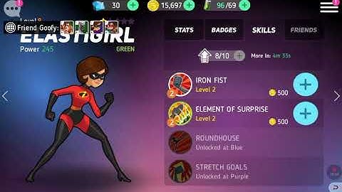 Disney Heroes Battle Mode #2 Hero Skill Upgrade