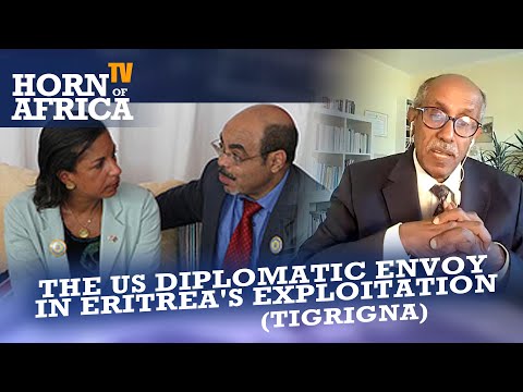 HoA TV Tigrinya - The US diplomatic envoy in Eritrea's exploitation of the principle of immunity