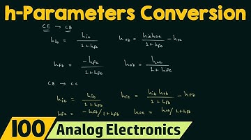 Conversie van h-parameters