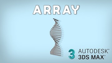 Array in 3DS Max 2023 #tutorial #lesson #3dsmax #3d #2023 #array