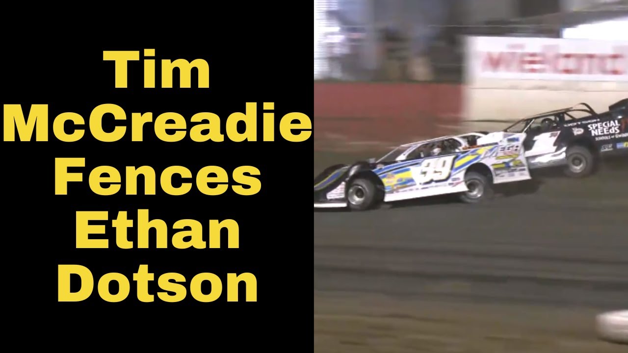 Tim McCreadie Fences Ethan Dotson And Ends His Bid For A Transfer Spot ...