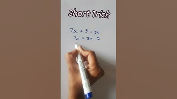 Short equationtrick #subscribe #maths #trending #equation #shorts #viralvideo #mathstricks #mathtips