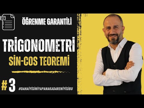 TRİGONOMETRİ 3/6 | SİN COS TEOREMİ VE ALAN FORMÜLÜ | 11.SINIF 3/4