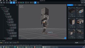 Robot From Avartar Template voxedit