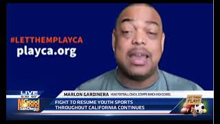 KUSI - Let Them Play CA Movement Coverage - 021221