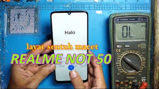 fix touch screen not working realme note 50