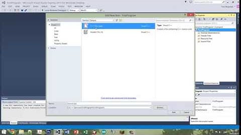 How to   Create A New Console Application