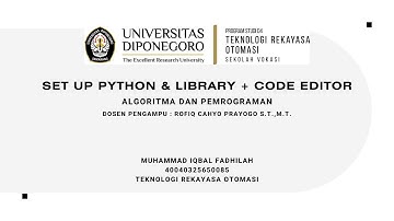 ALGORITMA DAN PEMROGRAMAN, SET UP PYTHON & LIBRARY + CODE EDITOR (7)