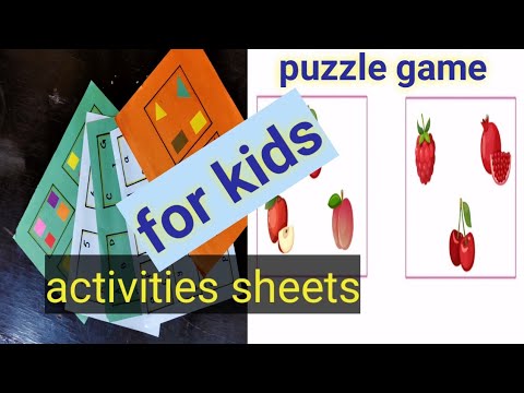 brain boosting activity puzzle game and puzzle