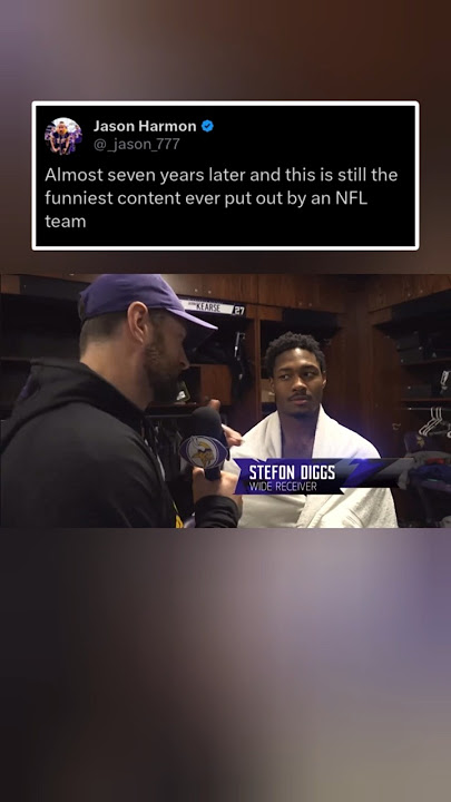 Nobody wanted Stefon Diggs dating their sister 😭 (via @vikings)