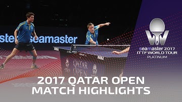 2017 Qatar Open Highlights: Yuya Oshima/M.Morizono vs Kristian Karlsson/Mattias Karlsson (Final)
