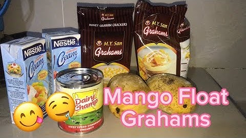 How to Make Mango Float Grahams| Irresistible No-Bake Dessert Recipe🥭 Vlog #1