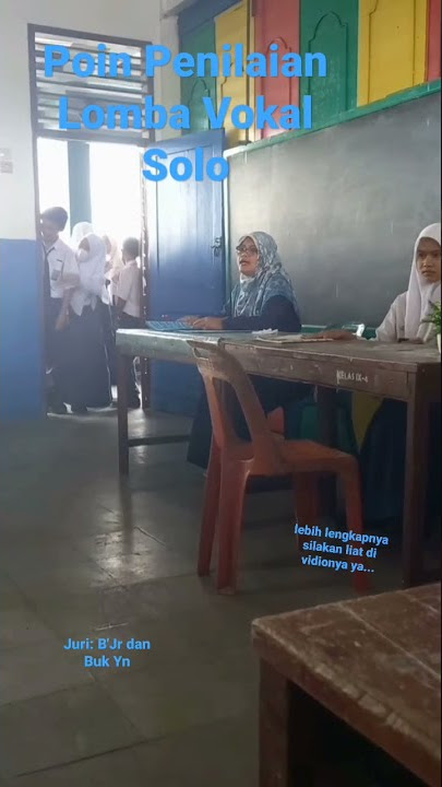 Poin Penilaian Lomba Vokal Solo #hutpgri #lombavokalsolo #short #youtube