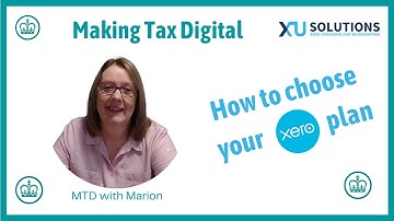 Making Tax Digital - how to choose your Xero plan