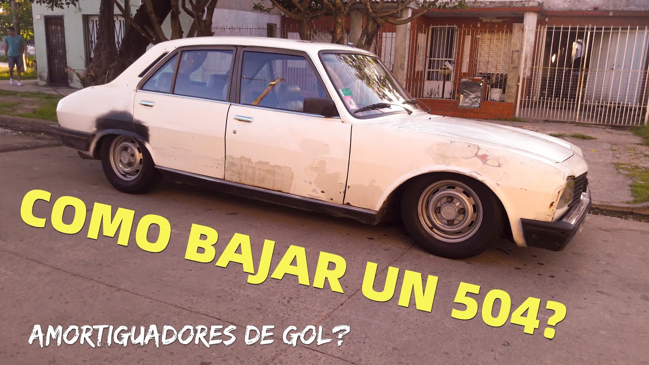 Como BAJAR un PEUGEOT 504? | AGUSTIN SEBASTIAN