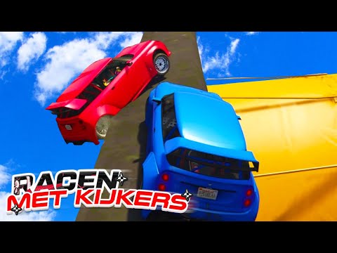 GEEN CHECKPOINT NA MOEILIJK PARKOUR! (GTA V Online Races met Kijkers)