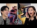 Koreans React To TikTok Hugging Boyfriend When He's Playing Games!