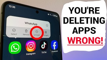 Het verwijderen van apps maakt je telefoon traag en je opslagruimte VOL. DOE DIT NIET!