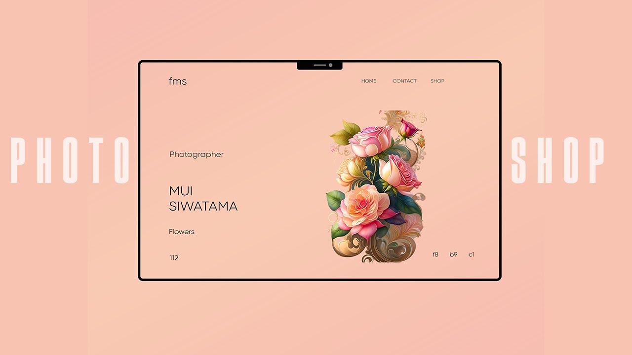 FLOWER UI/UX DESIGN #12 #flower #designs #2024 #2025 #premierepro # ...