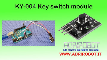 KY-004 Key switch module - Test con Arduino