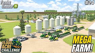 THE BIGGEST PLANTERS IN THE WORLD! UPGRADING OUR FLEET FOR YEAR 2! | 15,000 ACRE CHALLENGE | FS25