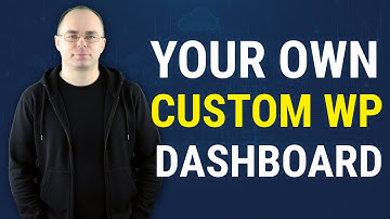 Create a Custom WordPress Dashboard in 5 Minutes - No Code (Free)