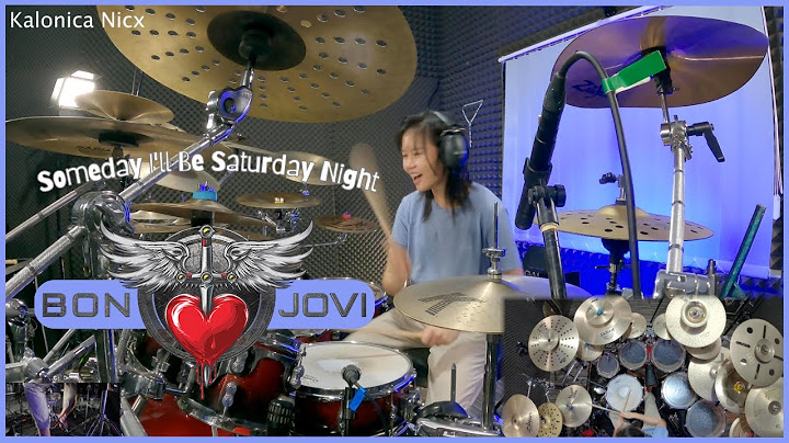 Someday I’ll Be Saturday Night Drums version - Drums performance video thumbnail