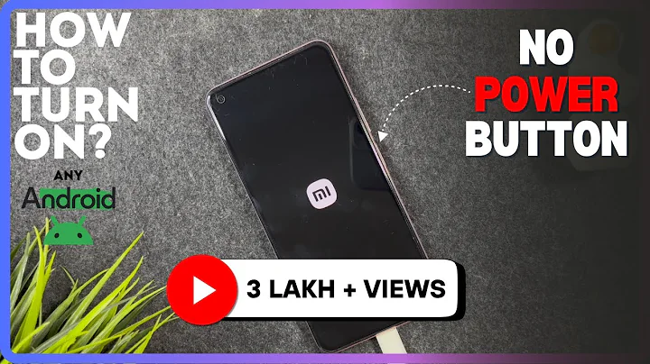 How to Turn ON ANY Android phone WITHOUT the Power Button | Power Button NOT Working