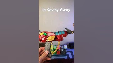 3d printed ray gun WINNER! 🫠 #3dprinting #MWZ #shorts