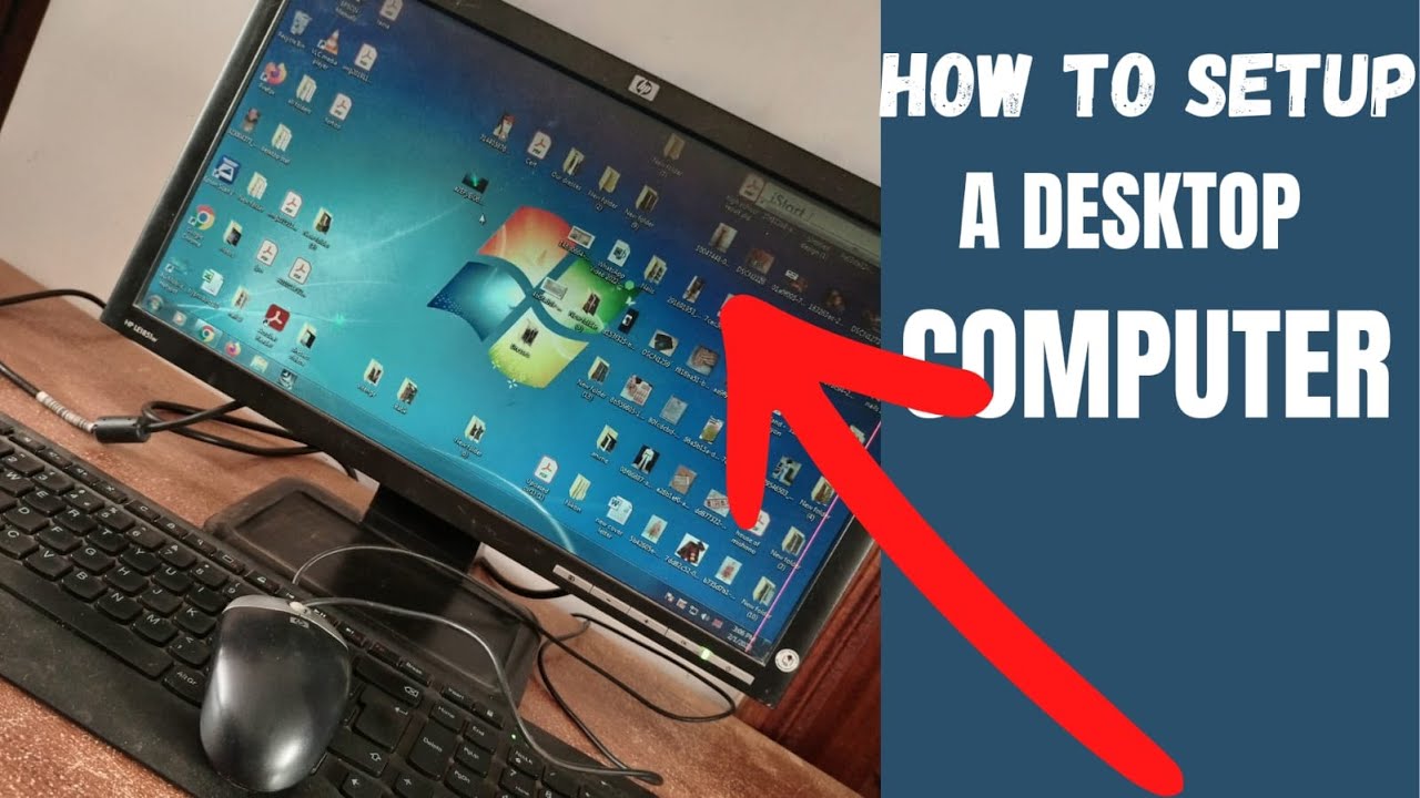 Desktop Feature Setup How to setup a desktop computer at home - YouTube