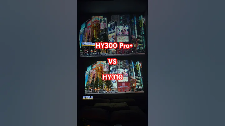 Projector selection: HY300Pro+ vs HY310🔥#magcubic #hy310 #projector #hy300pro+