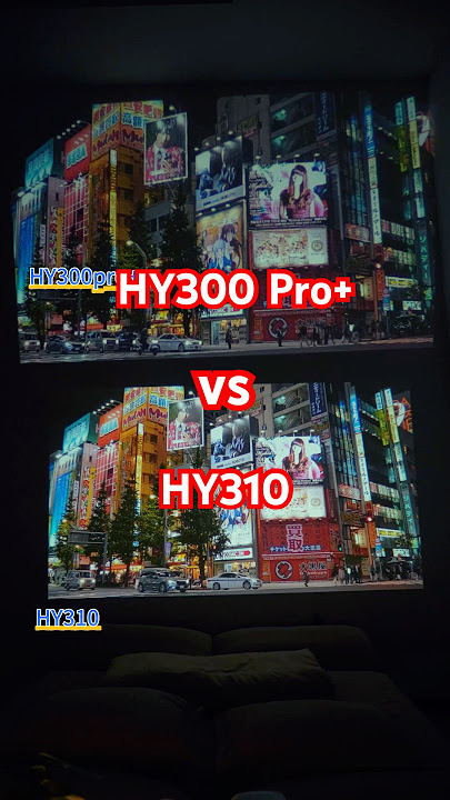 Projector selection: HY300Pro  vs HY310🔥#magcubic #hy310 #projector #hy300pro 