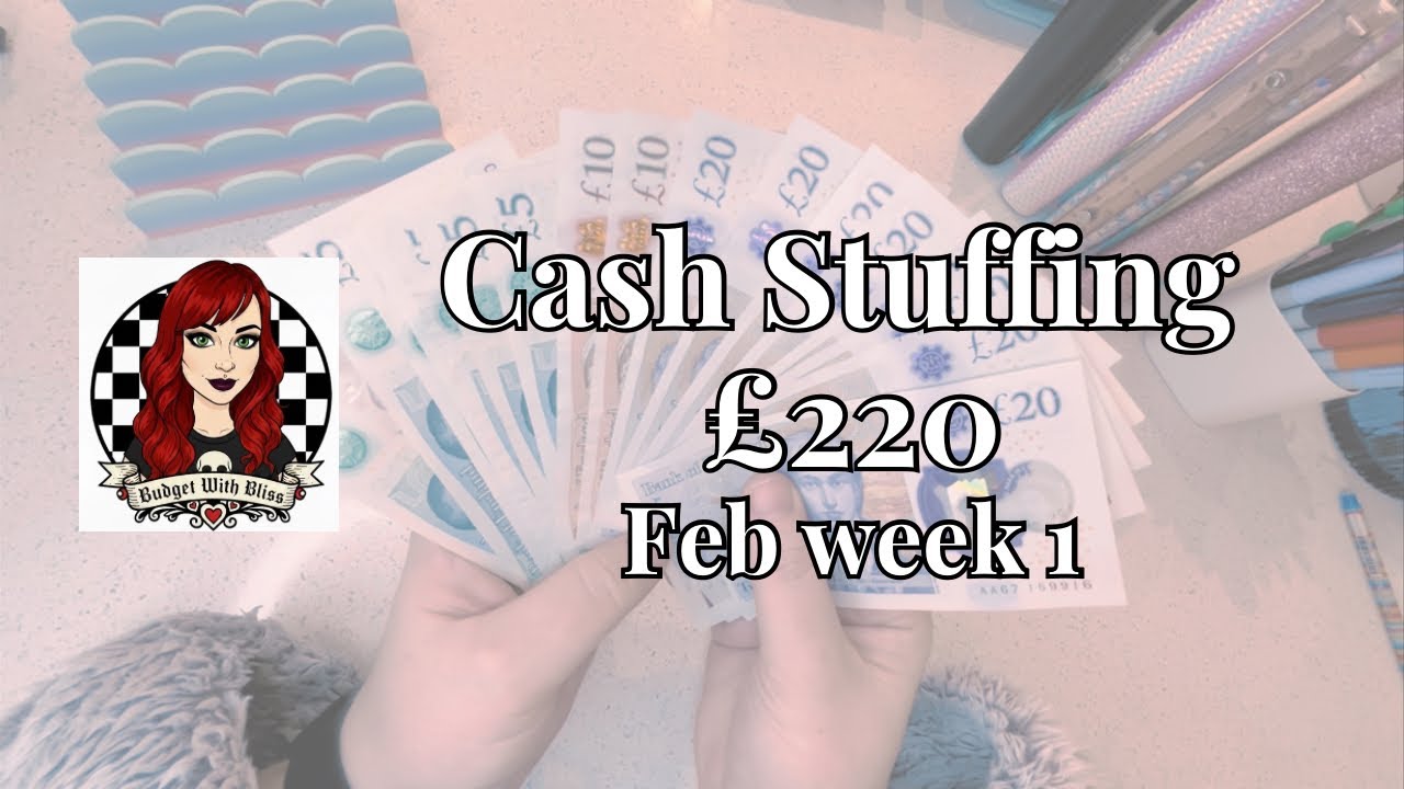 Cash Stuffing £220 💷 | UK Budgeting | February Week 1 | Sinking Funds + Savings Challenges
