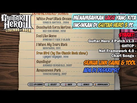 Video: Cara Mendownload Lagu Untuk Guitar Hero 3