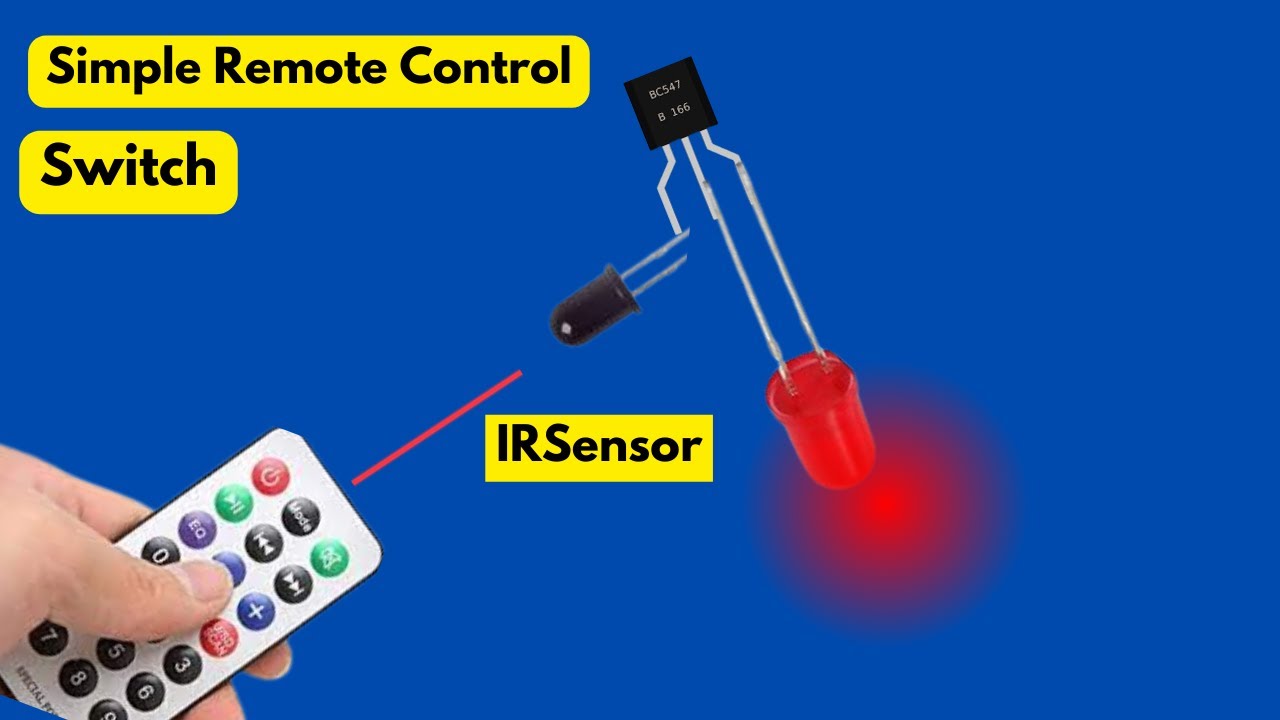 How To Make An Awesome Remote Control On/off Circuit! YouTube