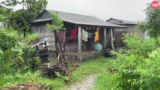 Summer Rainy Day Walk through a Nepali Village